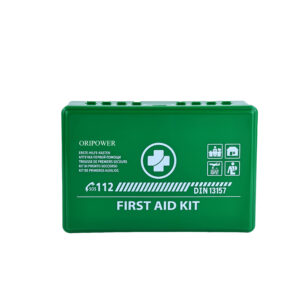 Black DIN 13164 First Aid Kit Box