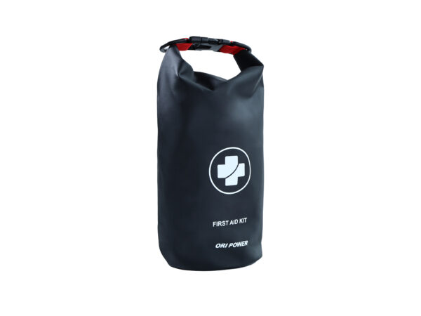 Demonstration of Forward Face of Portable PVA First Aid Bag