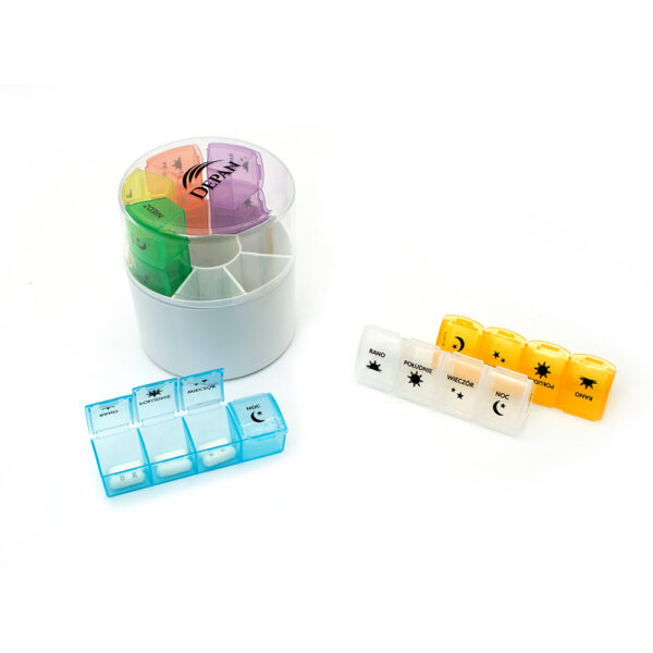 Elongated Portable Medication Reminder Box - immagine 2