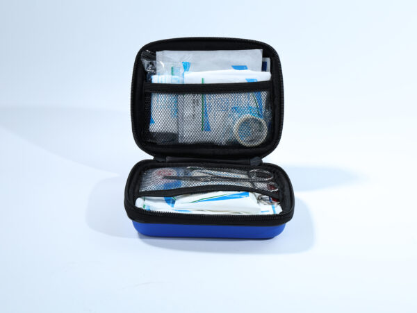 Kit di pronto soccorso in EVA blu - immagine 2