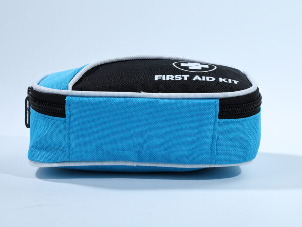 Pratica borsa di pronto soccorso in nylon blu - immagine 4