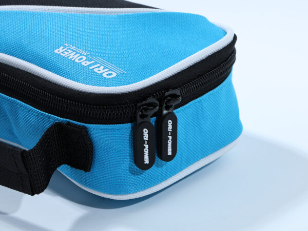 Pratica borsa di pronto soccorso in nylon blu - immagine 2