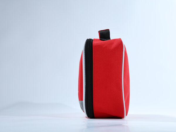 Borsa di pronto soccorso in nylon rosso - immagine 2