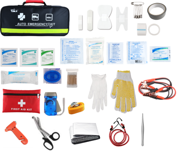 Kit di emergenza nero essenziale - immagine 2